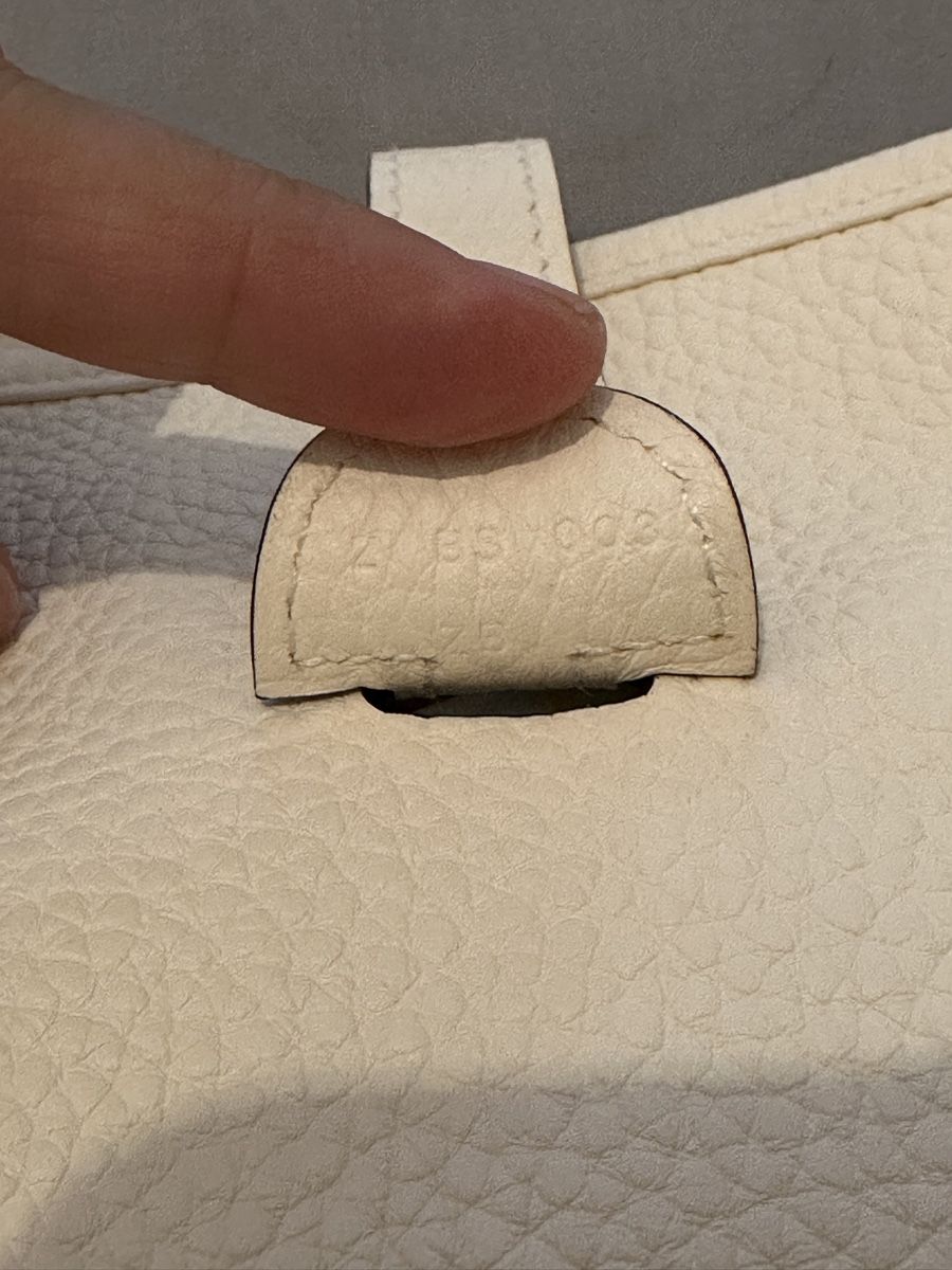 Hermès Borse da donna: Hermes Evelyne 29 Nata Color, Palladium hardware – Usato da Nyon venduto da My_wardrobe 3