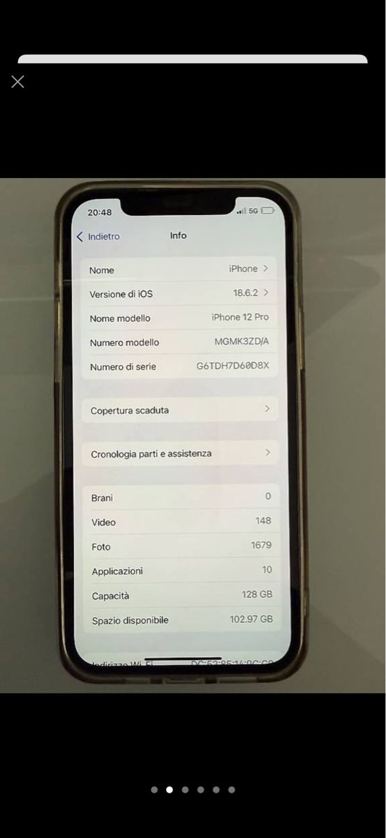 Apple Handys / Smartphones: iPhone 12 Pro 128gb 75% Akku – Gebraucht aus Locarno von ImperiumTimeGmbh 2