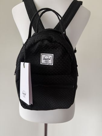 Herschel Rucksack Schwarz Top Zustand! Wie Neu!