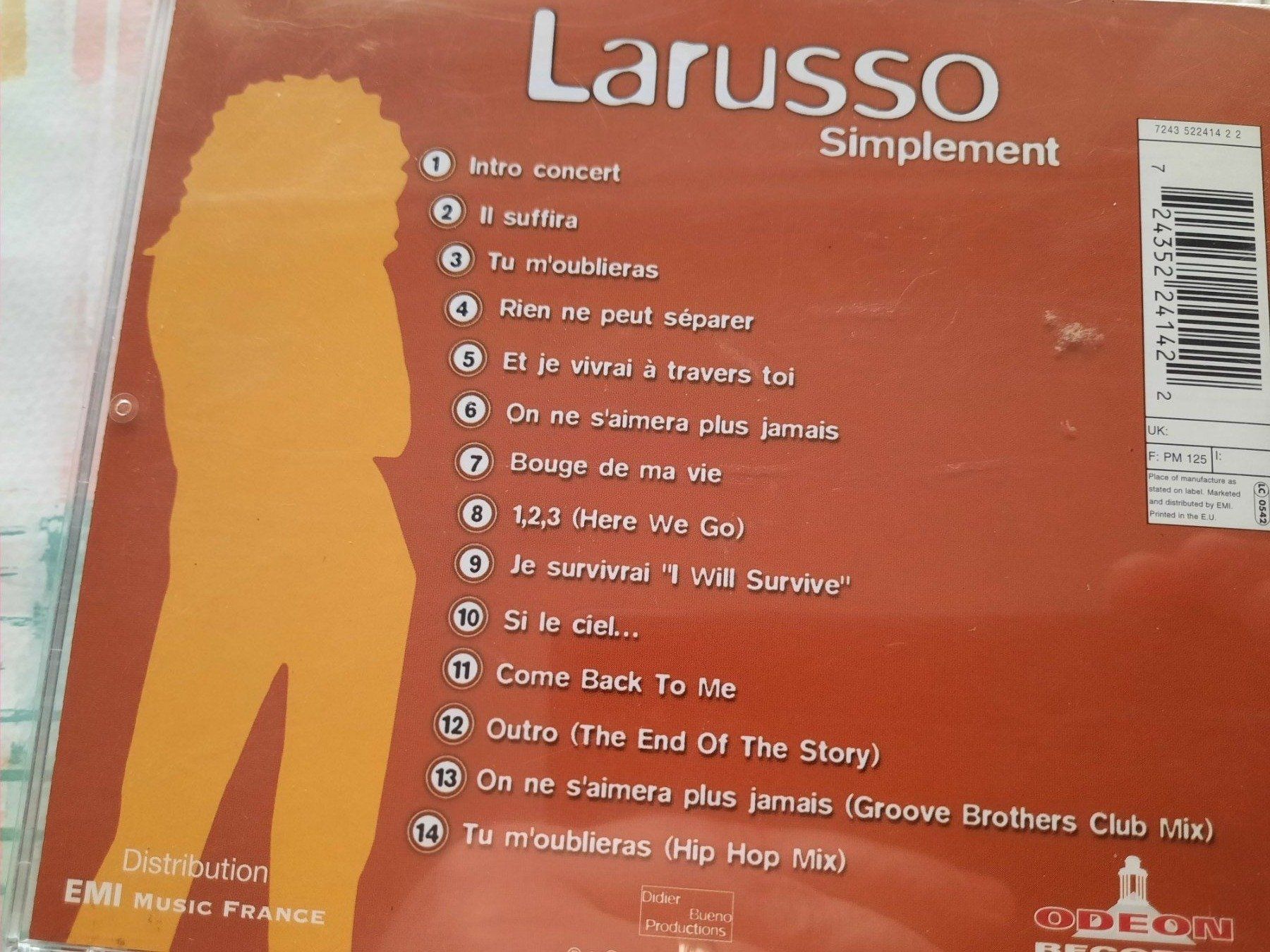CD: Cd Larusso - Simplement – Usato da Pully venduto da bro_n52j 2