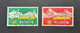 Lot Alpenpost mit Vollstempel, SBK 314 & 315