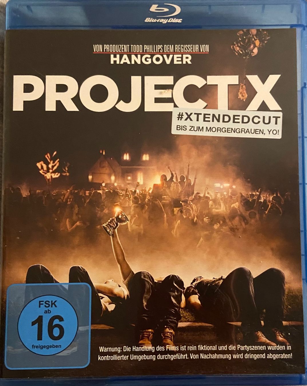 Alle DVDs: PROJECTX Blu-ray • #XTENDEDCUT • project x – Gebraucht aus Luzern von Lycka