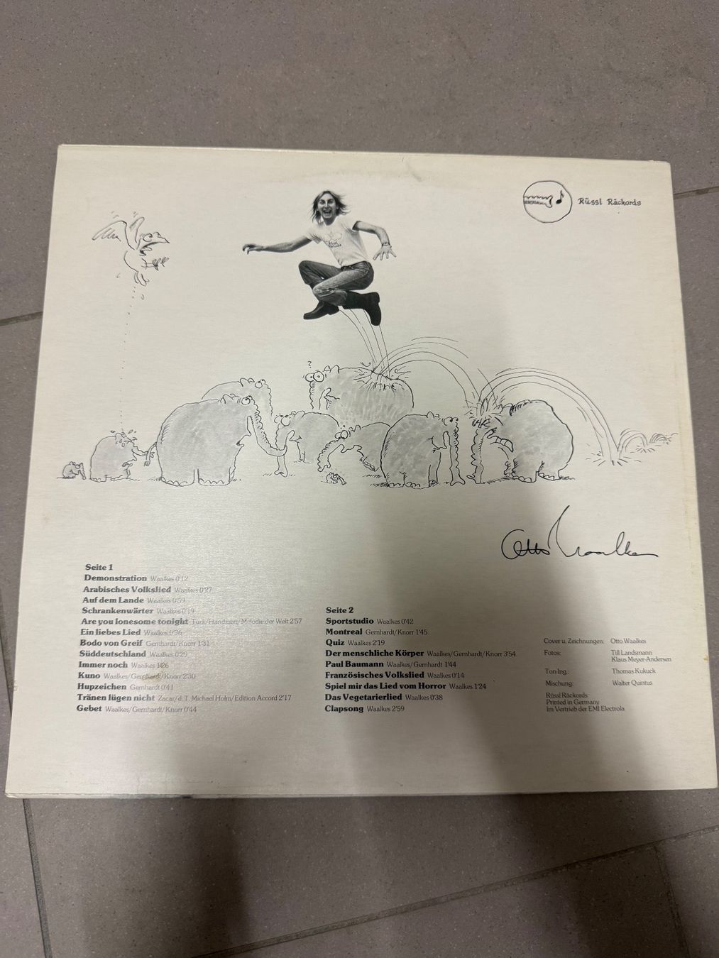 Vinyles: Schallplatte / OTTO / das vierte Programm – D'occasion à Freidorf TG par sarotiko 1