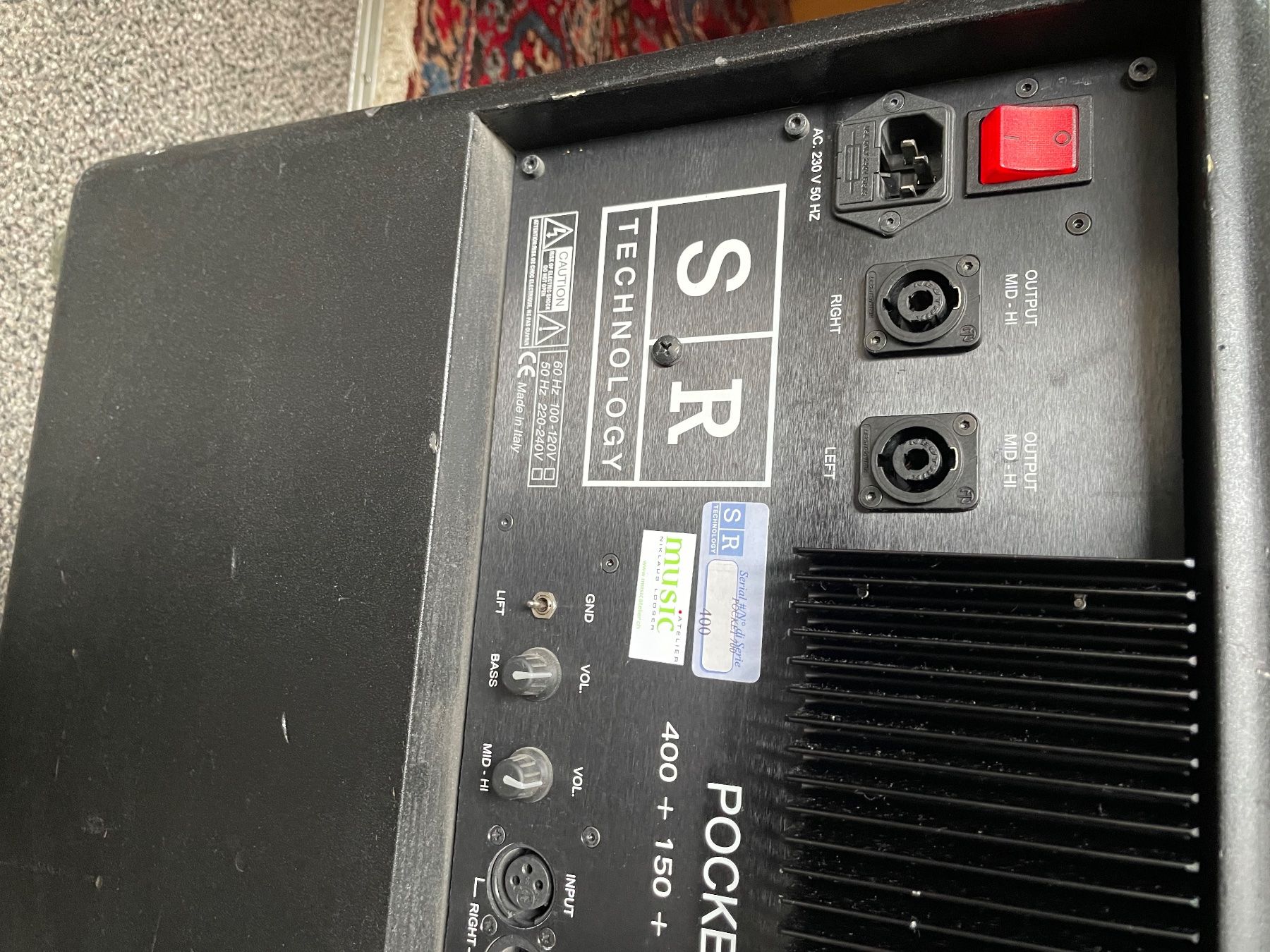 Schertler Amplificateurs: SR  Technology – D'occasion à Rorschach par nilo45 2