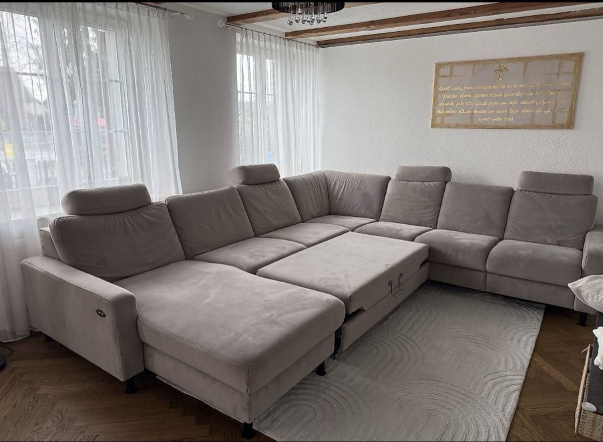Divani: Couch/Wohnlandschaft D. Knoll motorischer Relaxfunktion – Usato da Illighausen venduto da jan_6bp2 3