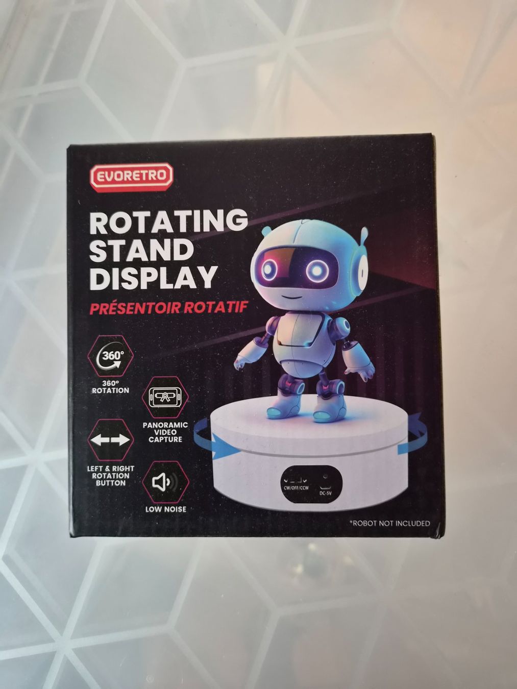 Figurines: Artikel 1: EVORETRO Rotating Stand Display – Neuf avec emballage d'origine à Sisseln AG par schenk-figuren