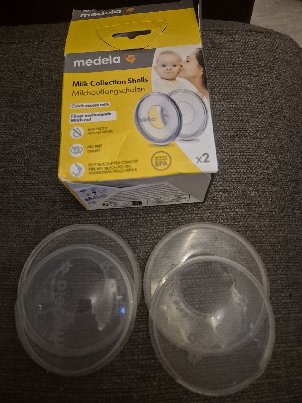 Medela Accessori per l’allattamento: Coupelle recuil lait Medela – Nuovo (secondo la descrizione) da Péry venduto da Jo61