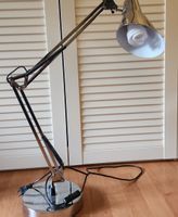 Massive Schreibtischlampe, verstellbar, Metall