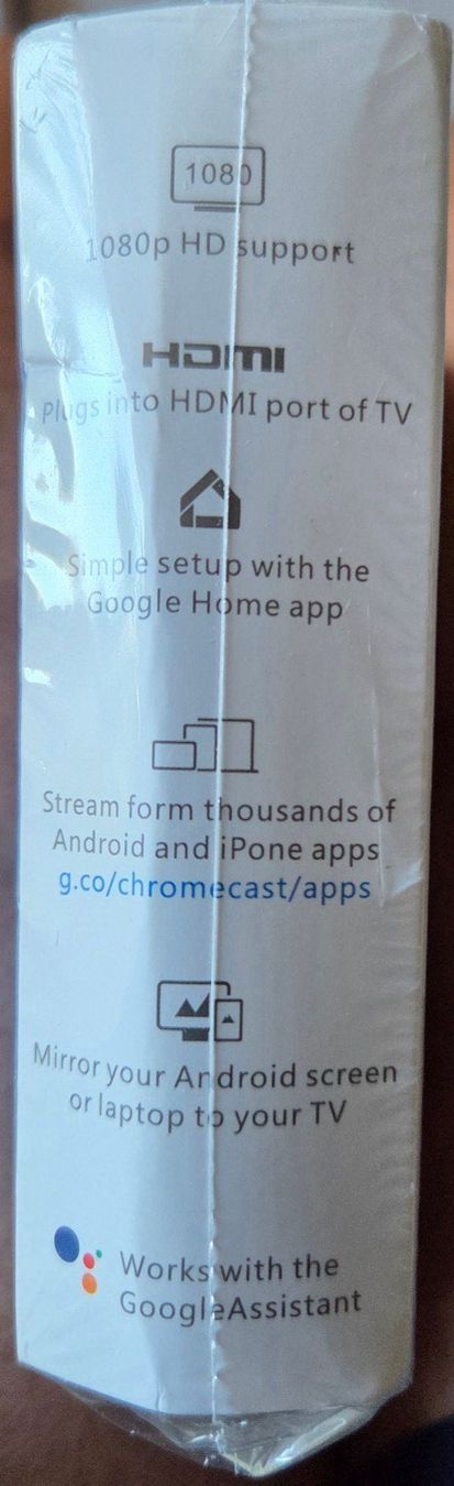 Google Sistemi audio & multimediali: Google Chromecast – Nuovo e nell'imballaggio originale da Gossau SG venduto da tenerife11 3