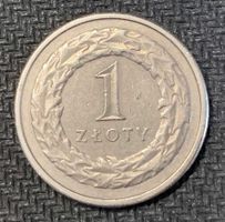 Münze Polen 1 Zloty von 1995