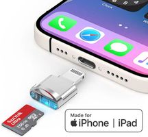 iPhone / iPad MicroSD Kartenlesegerät mit Lightning Stecker