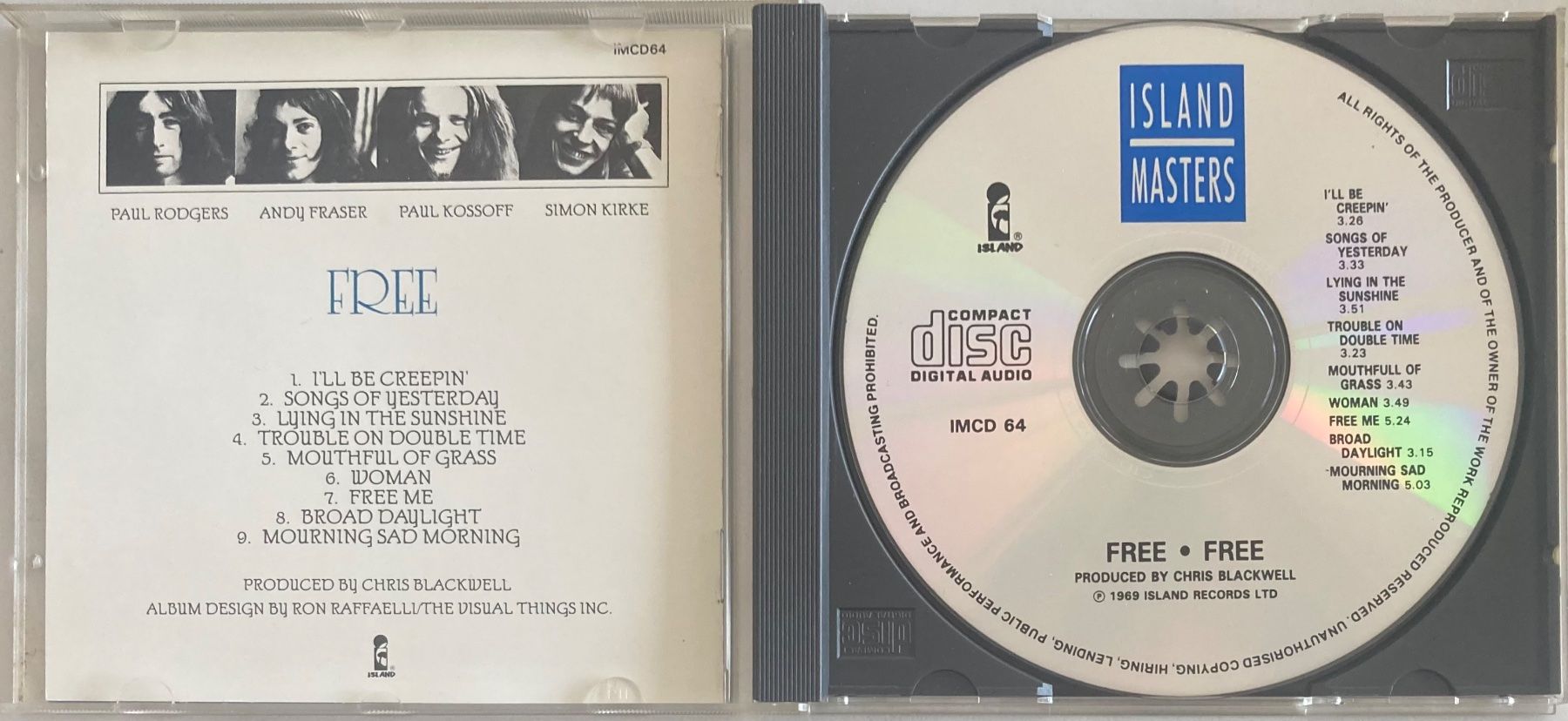 CDs: FREE - FREE – D'occasion à Poliez-Pittet par Newtown-Records 2