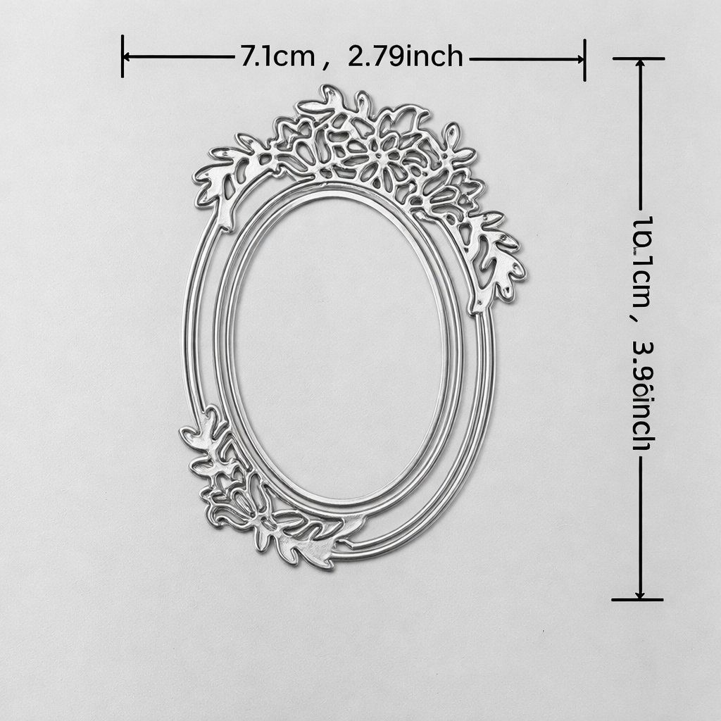 Sciablone: Neues Stanzschablonen-Set Blumen-Rahmen – Nuovo e nell'imballaggio originale da Effretikon venduto da wenuss 5