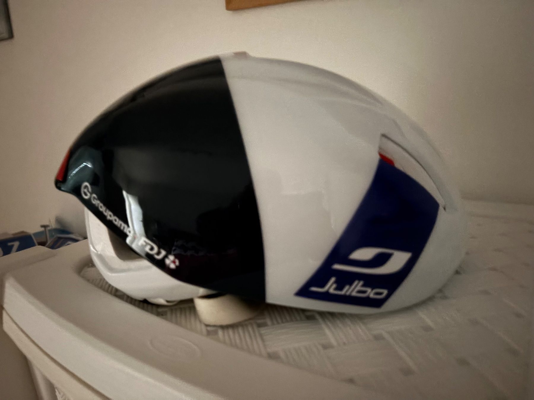 Julbo Caschi: JULBO FINISHER EVO GROUPAMA-FDJ – Usato da Melide venduto da paolo1965 5