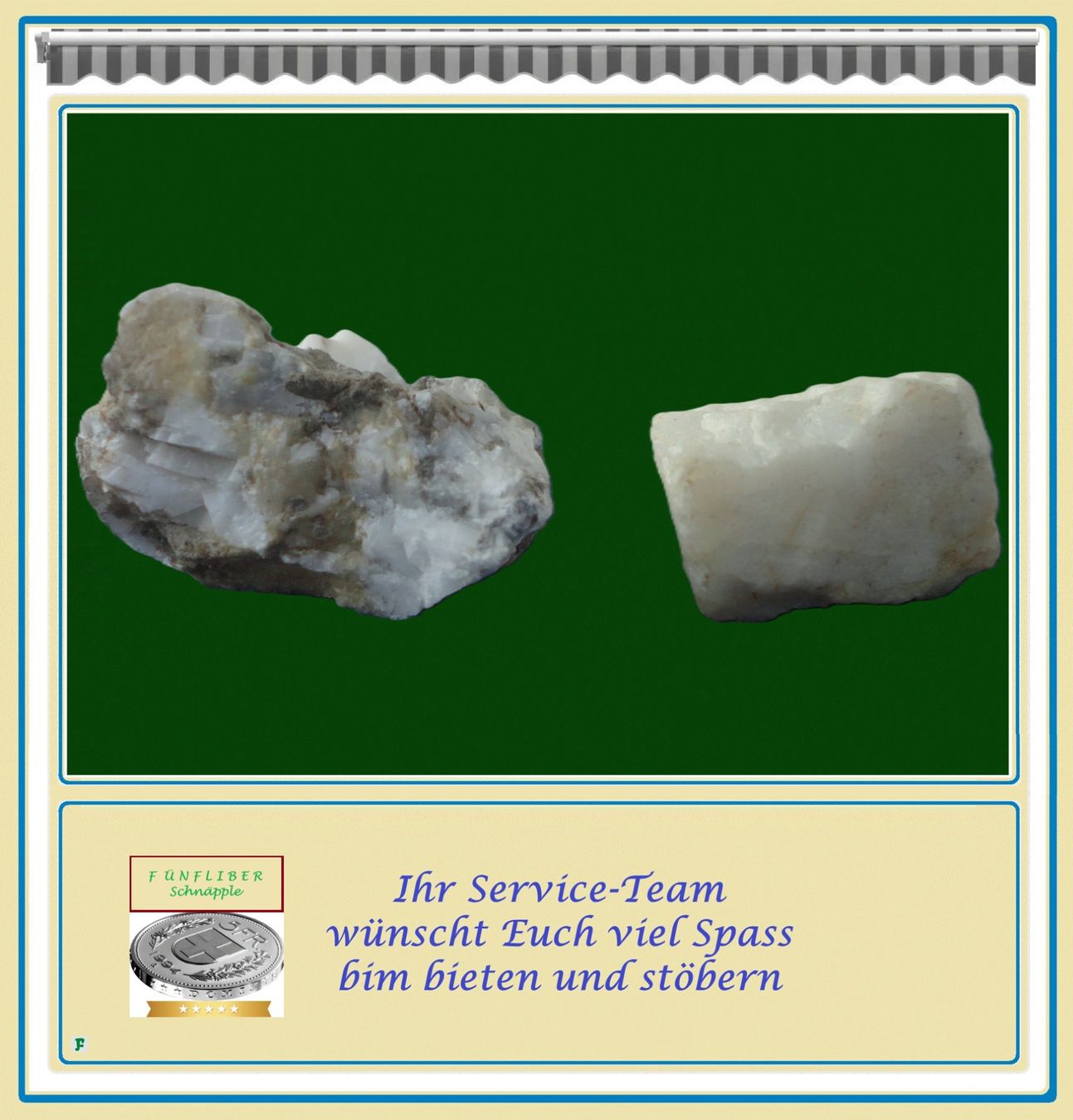 Minerali & Pietre curative: Bergkristall • Paar – Usato da Münchwilen TG venduto da FDOF_SHOP 1