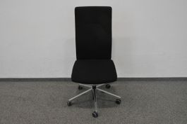 Züco Cubo Bürodrehstuhl - Schwarz ohne Armlehnen