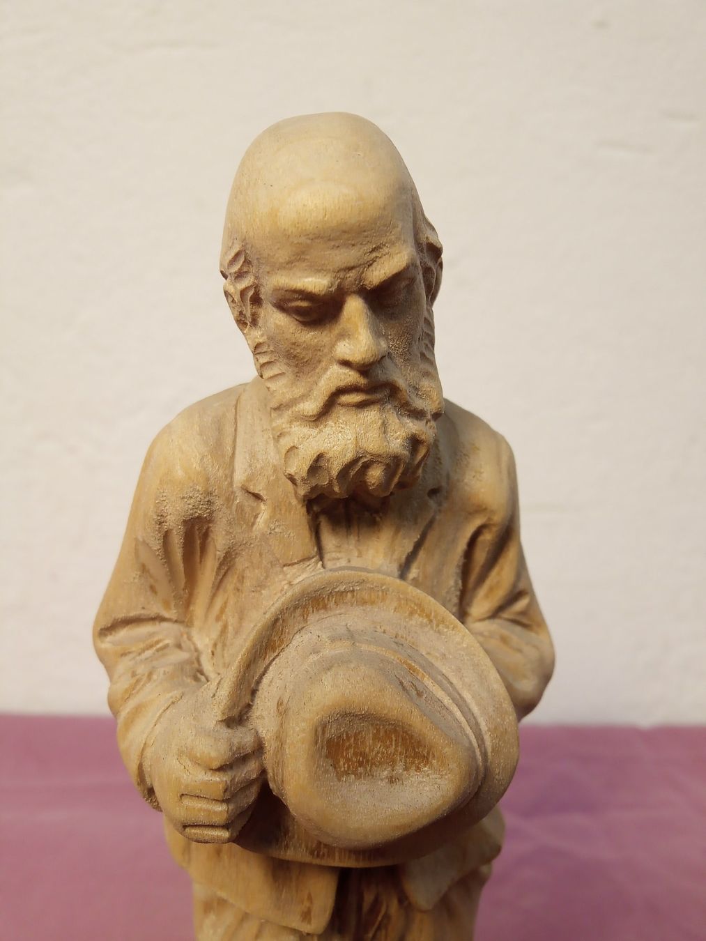 Statuette: Handgeschnitzte Bauer Figuren – Usato da Zürich venduto da edi_c2m6 3