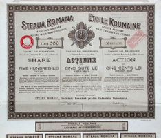 Steaua Romana SA pentru Industria Petroleului - 1926