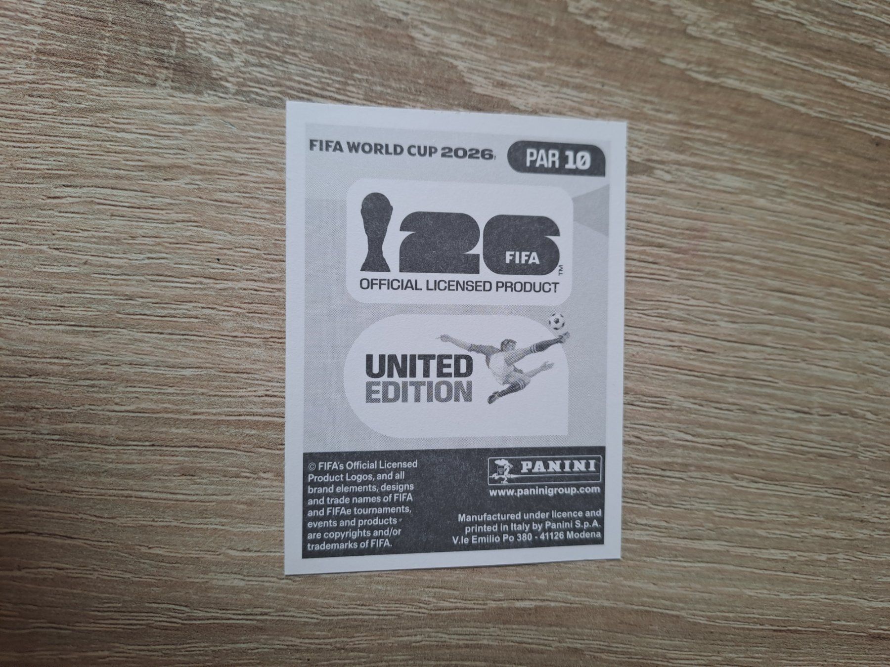 Fifa Sammelbilder & Trading cards: PAR 10 – Neu (gemäss Beschreibung) aus Pratteln von olliw 1