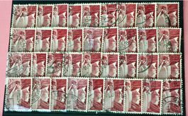 Nr.301A  Briefmarken mit Stempel     