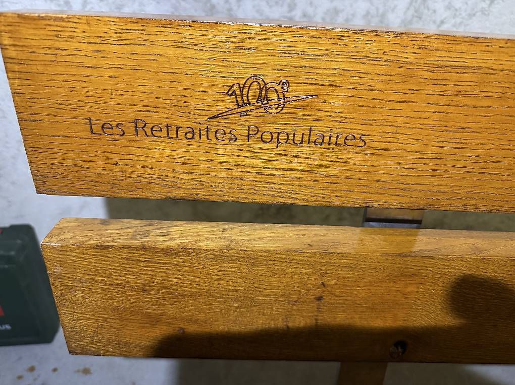 Panchine: Banc en bois massif – Usato da Vevey venduto da Chupita-met 4