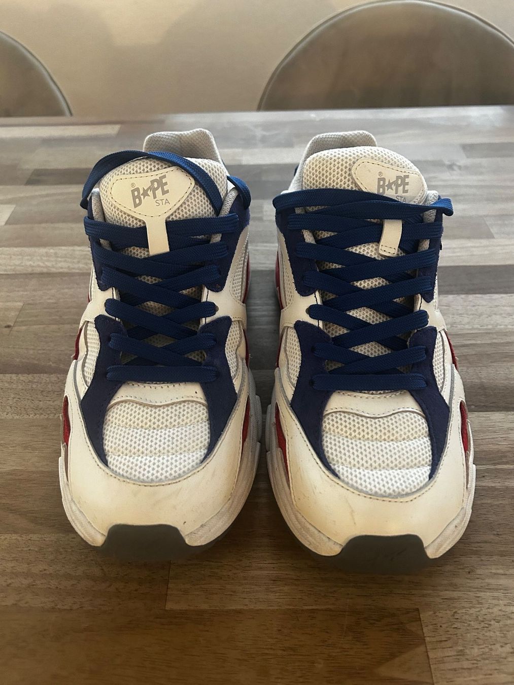 Bape Herrenschuhe: Supercooler A Bathing Ape Sneaker Grösse US 10 – Gebraucht aus Oberwil-Lieli von Mhd 1