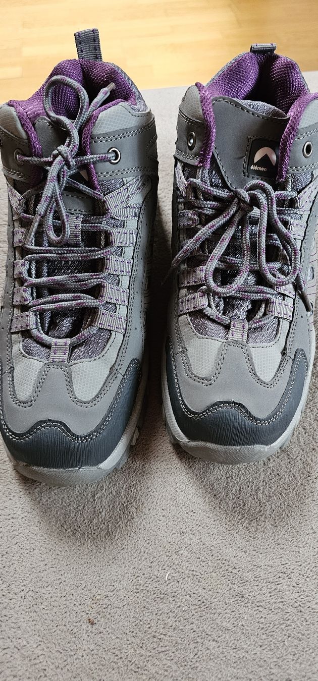 Scarpe da donna: Terre Wanderschuhe, Grau/Violett, Grösse 40, Top! – Usato da Ferden venduto da jemyce 3