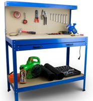 BITUXX Werktisch Werkbank Blau