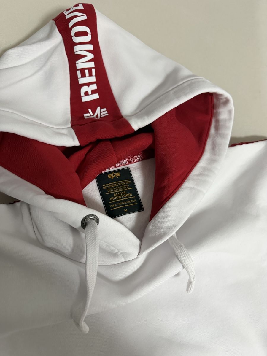 Alpha Industries Pullover & Sweatshirts: Alpha Industries 2 Kapuzenpullover Rot/Schwarz TOP!!!! – Gebraucht aus Ibach von Kindheit_SZ 1