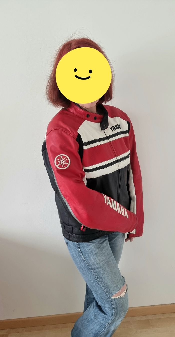 Yamaha Jacken: Vintage Motorradjacke Rindsleder – Gebraucht aus Uetendorf von fra_qxs7 2
