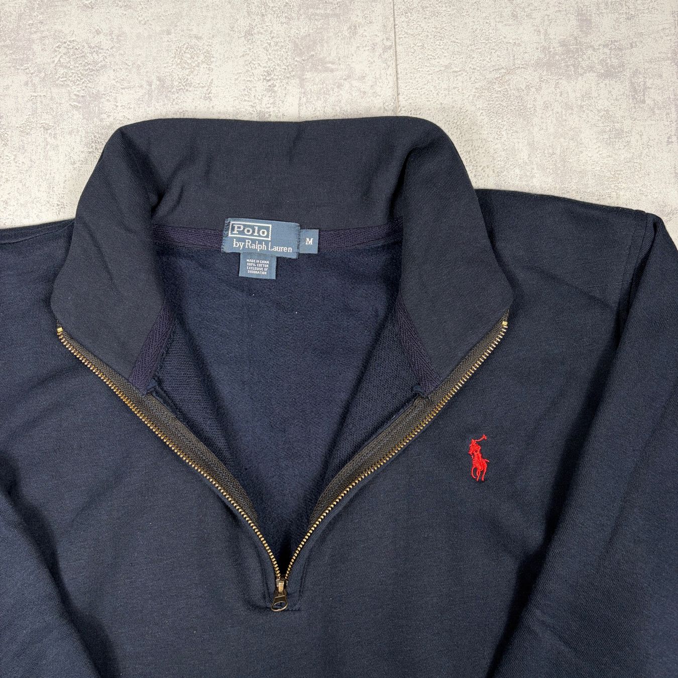 Ralph Lauren Maglioni & Felpe: Half-zip Ralph Lauren Bleu Rework - XL – Nuovo (secondo la descrizione) da Hauterive NE venduto da Leo_o 1