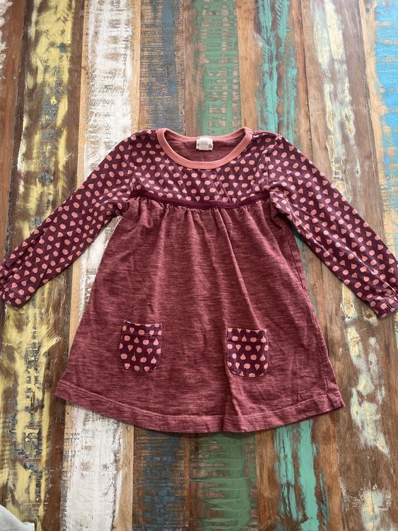 Petit Bateau Baby Bluse - Heller Denim Look Für Die Kleinen