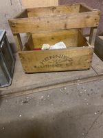 Henniez Holzkiste antik Vintage Holzbox gebraucht