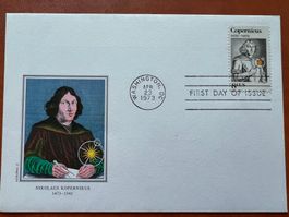 Kopernikus  FDC  1973 USA (R59)