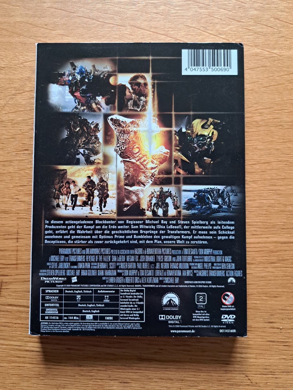 Tutti i DVDs: Transformers - Die Rache DVD Top Zustand – Usato da Rüti ZH venduto da Sondanelle 1