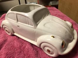 Vw käfer steingut blumentopf vase