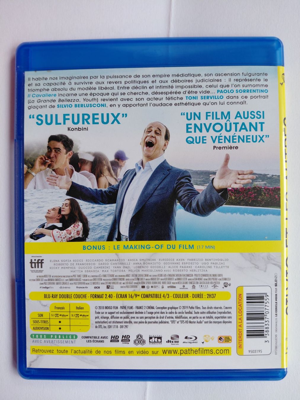 Tutti i DVDs: SILVIO ET LES AUTRES – Usato da Denges venduto da Hellboy10 1