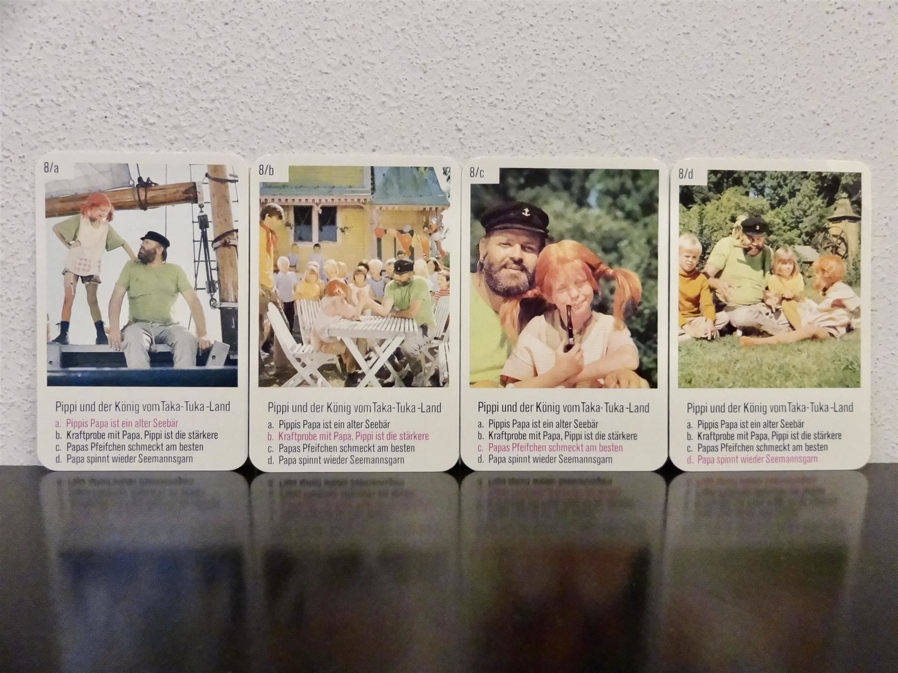 Ravensburger Giochi: schönes altes Quartett PIPPI LANGSTRUMPF – Usato da Kerzers venduto da wisaundso 8