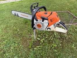 Gebrauchte Profi Motorsäge STIHL MS 500i,Schwertläng 45cm