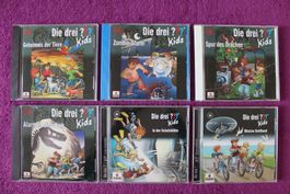 6 - Die drei ??? Kids- Hörspiel - CD´s
