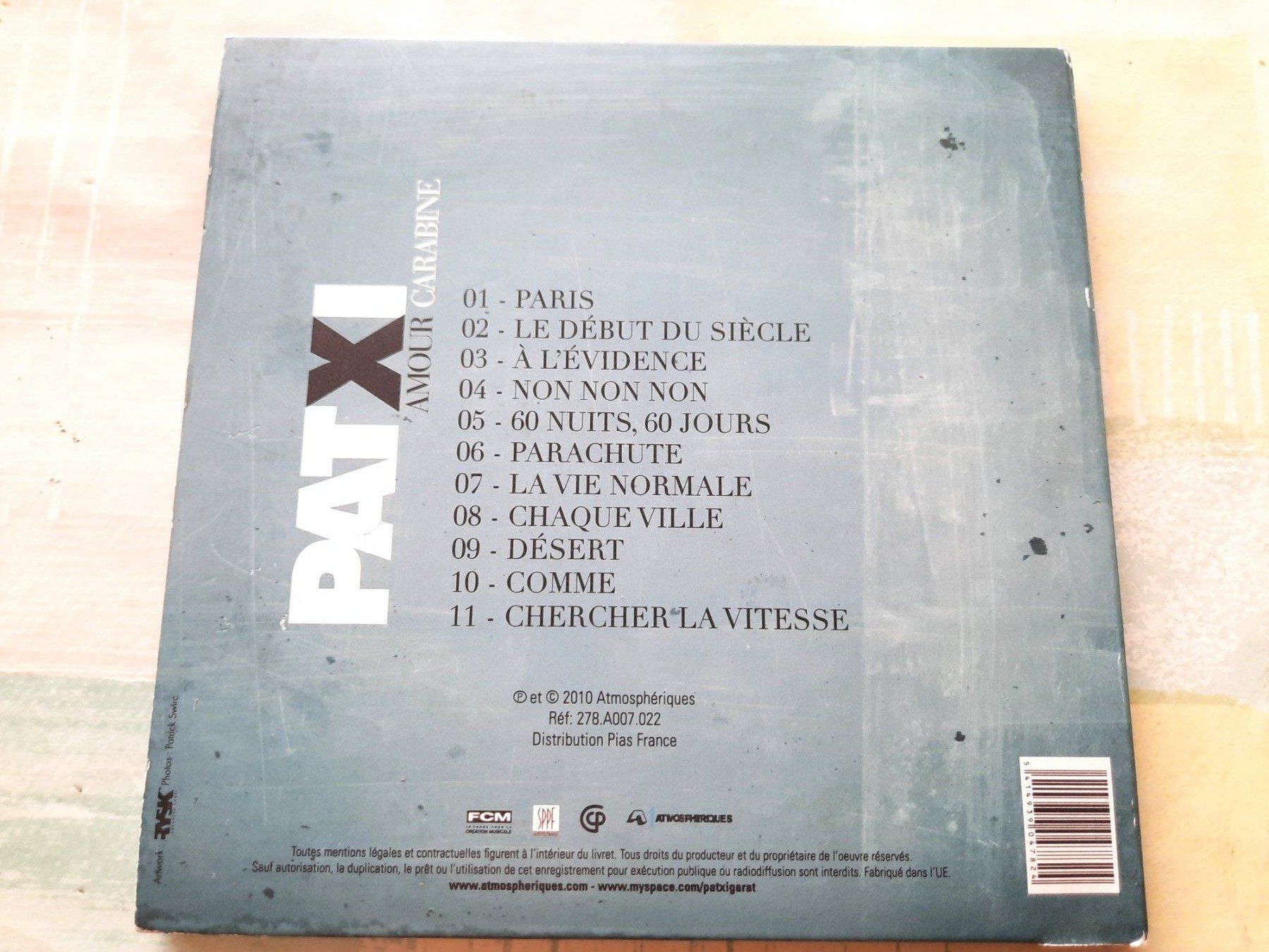 CD: CD Patxi - Amour carabine – Usato da Pully venduto da bro_n52j 1