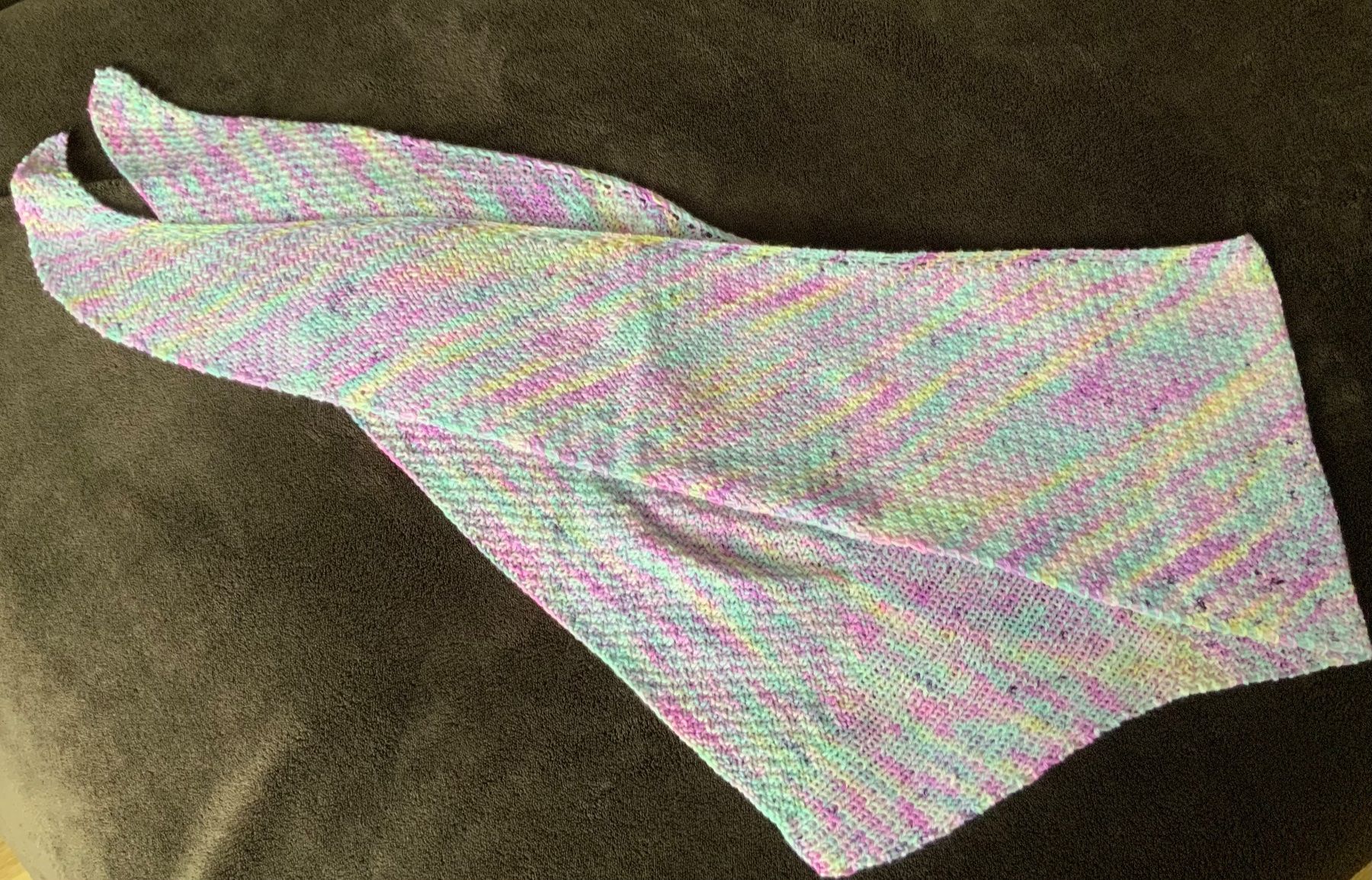 Foulard & Sciarpe: asymmetrisches Halstuch – Nuovo (secondo la descrizione) da Wil SG venduto da Hummelbine 1