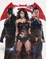 JUSTICE LEAGUE - (CAST) handsigniert Grossfoto (20x25cm) COA