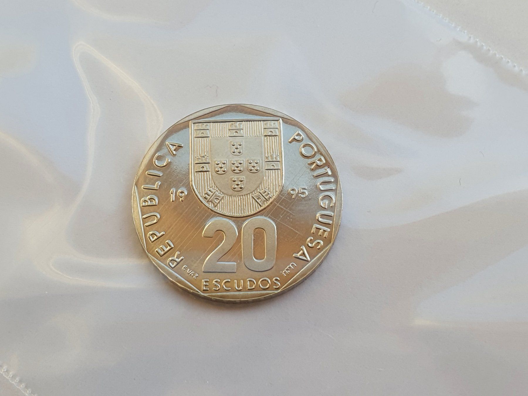 Alle Münzen: 20 Escudos 1995 PP – Neu (gemäss Beschreibung) aus Pravidondaz von LVtik 1
