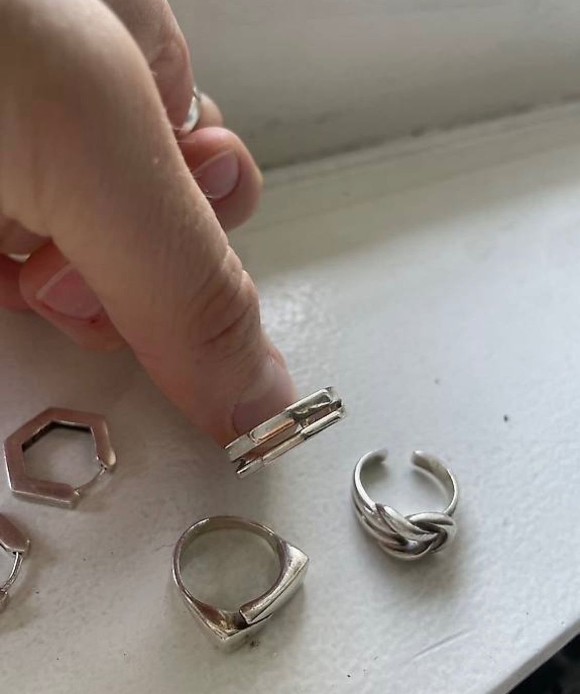 Anelli: Ring echt Silber Tara – Usato da Bern venduto da Zentro