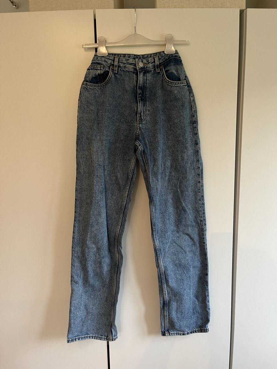 Monki Pantaloni: Baggy Jeans blau – Usato da Bern venduto da valery_la_cherry