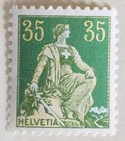 4074) 111z, Sitzende Helvetia postfrisch
