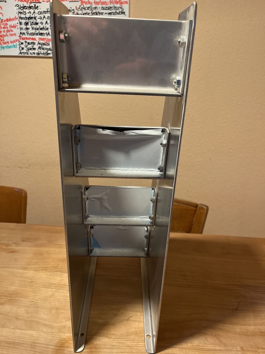 Cucine complete: 4 er hulu Besteckboxen Halter Top – Usato da Dittingen venduto da Cervolino77 2