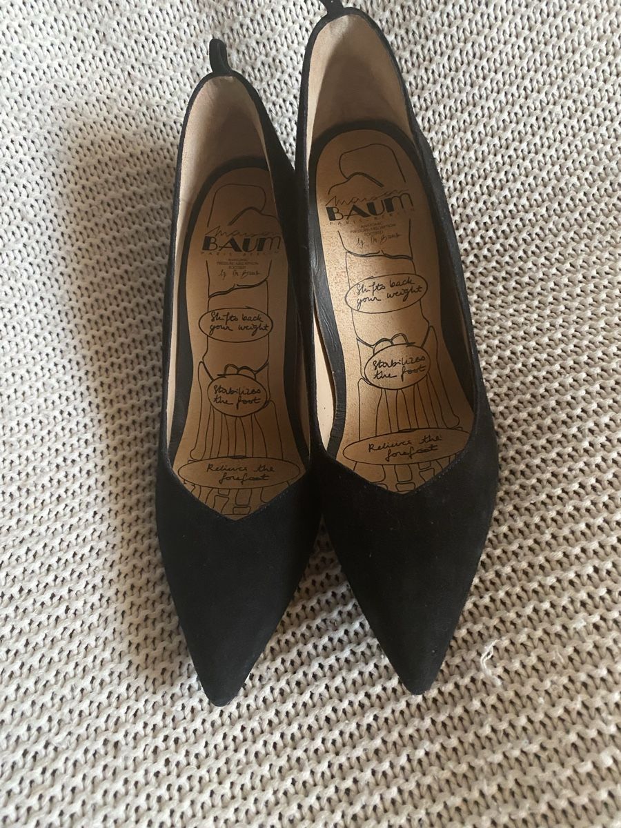Scarpe da donna: Escarpins noirs daim Maison Baum 42  – Nuovo (secondo la descrizione) da Geneve venduto da Monthoux13