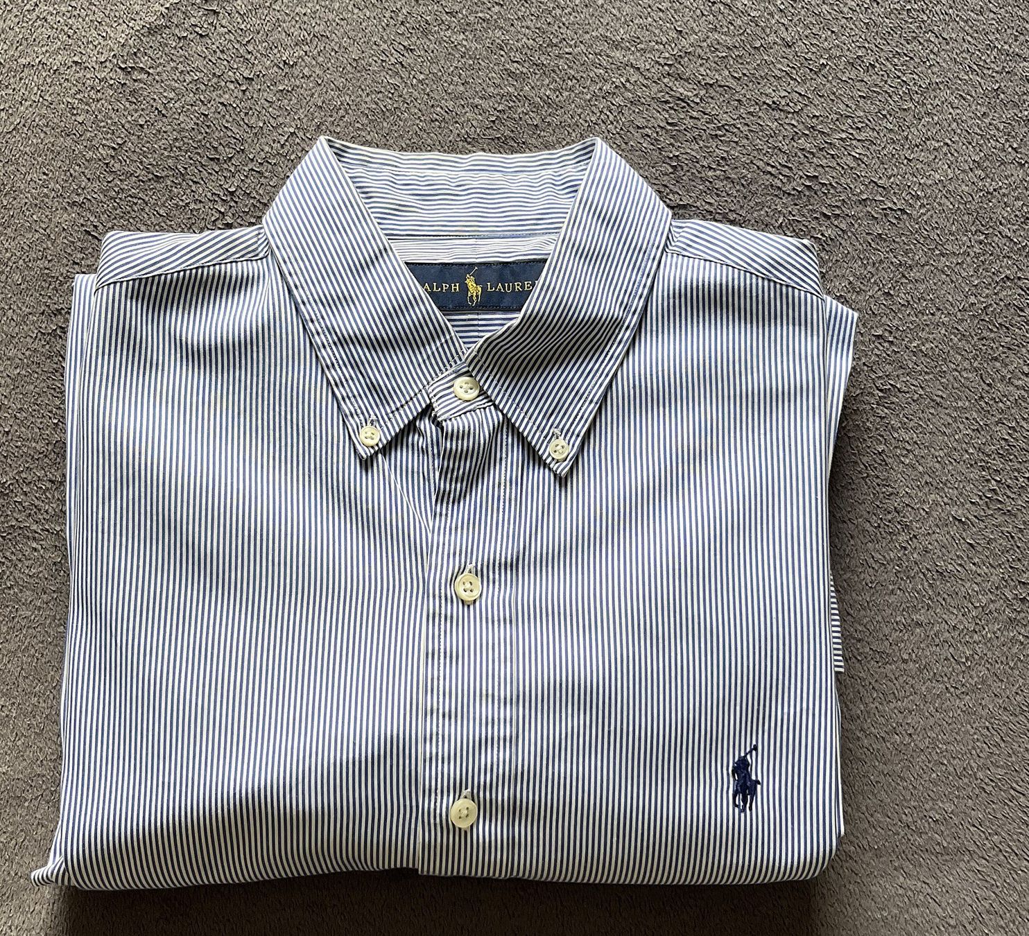 Ralph Lauren Camicie: Ralph Lauren Hemd Gr. M Hellblau gestreift – Nuovo (secondo la descrizione) da Wettingen venduto da Andi_95 1